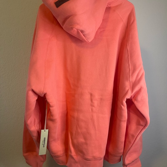 ESSENTJALS FEAR OF GOD CORAL HOODIE NWT - Size XL🔥 - Picture 4 of 10